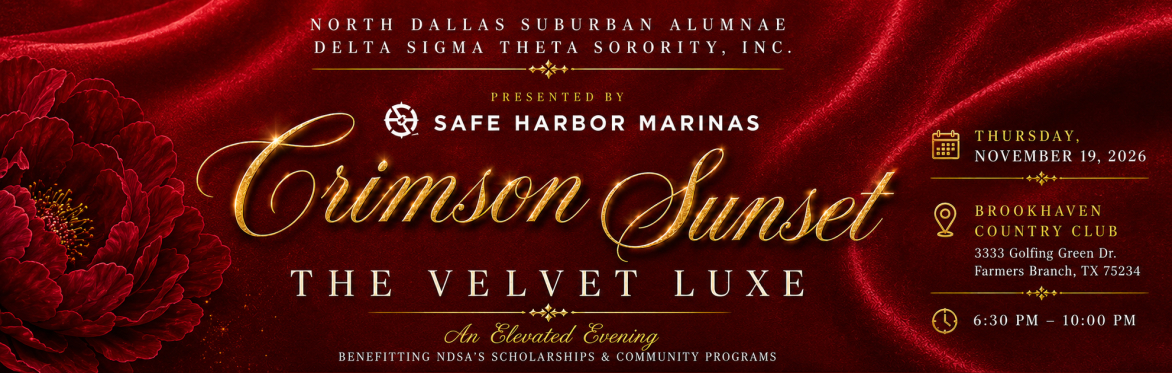 Crimson Sunset - The Velvet Luxe
