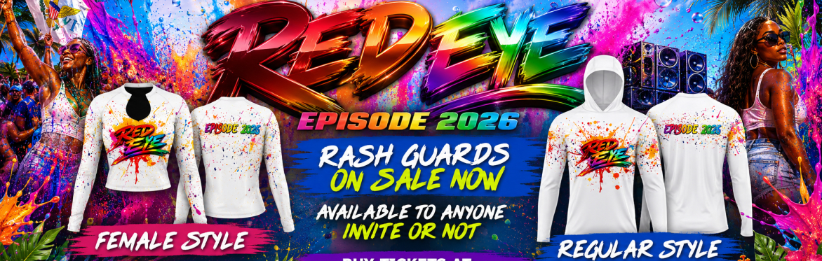 Pogo “Father & Son” Red Eye Episode 2026 Rash Guard