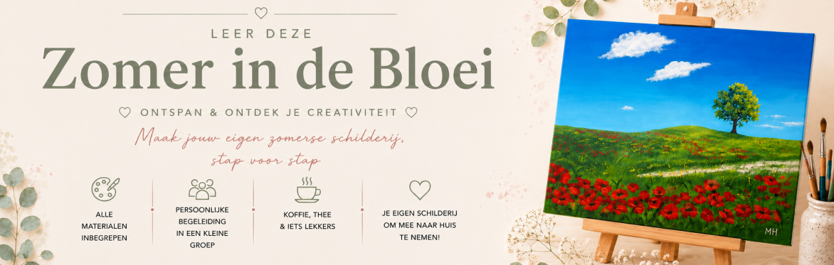 Paint & Create Zomer in Bloei
