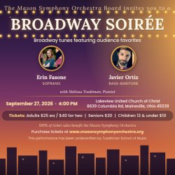 A Broadway Soiree: An MSO Benefit Concert