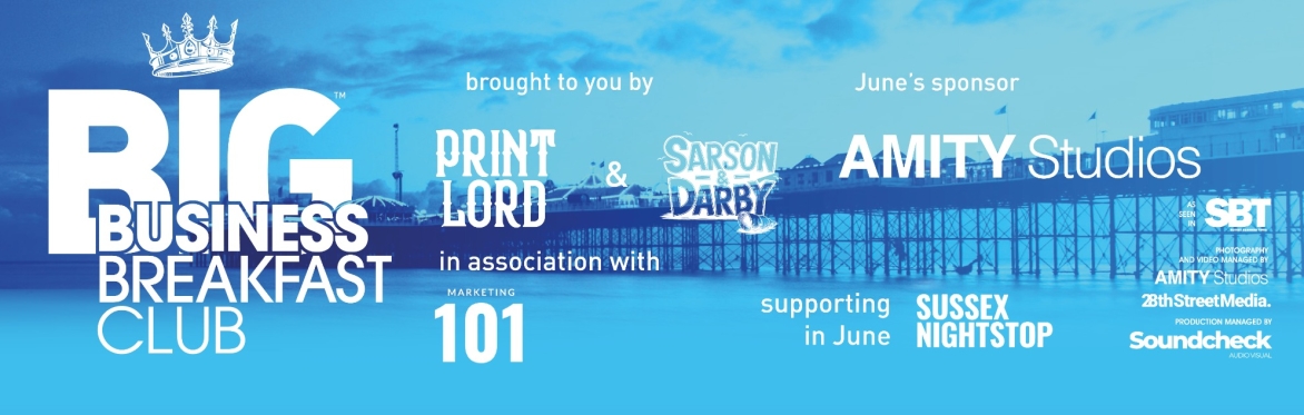 June 2026 - Big Business Breakfast Club @ Brighton Race Course - Sponsored by Amity Studios