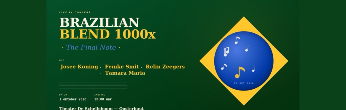 Brazilian Blend | The Final Note [1000 afleveringen jubileumconcert]