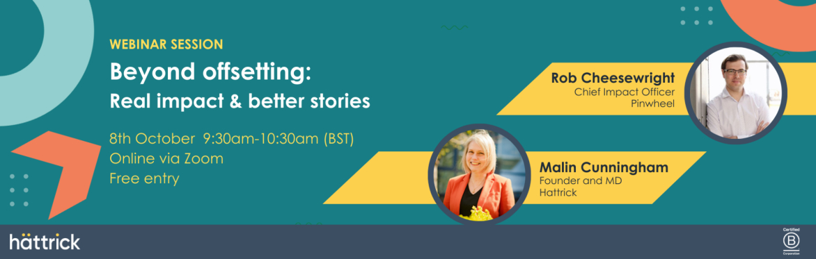 Beyond 'offsetting': real impact & better stories