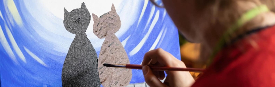 2024 Edmonton Cat Fest Month - CAT PAINTING Class #1 with Miklo Creative at Caturday, May 25 2024 Edmonton Cat Festival