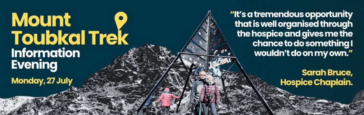 Mount Toubkal Trek Information Evening | In aid of St Richard's Hospice