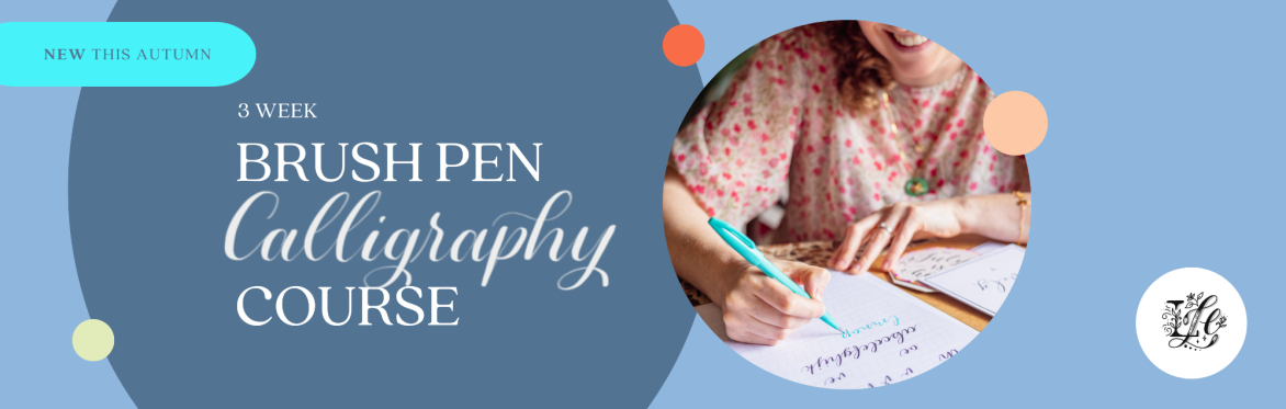 Brush Pen Calligraphy - 3 Week Course