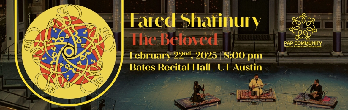 FARED SHAFINURY LIVE IN CONCERT - TALES OF RUMI - THE BELOVED