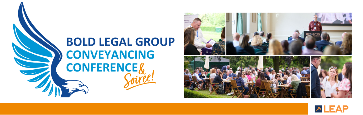 Bold Legal Group Conveyancing Conference & Soirée 2026