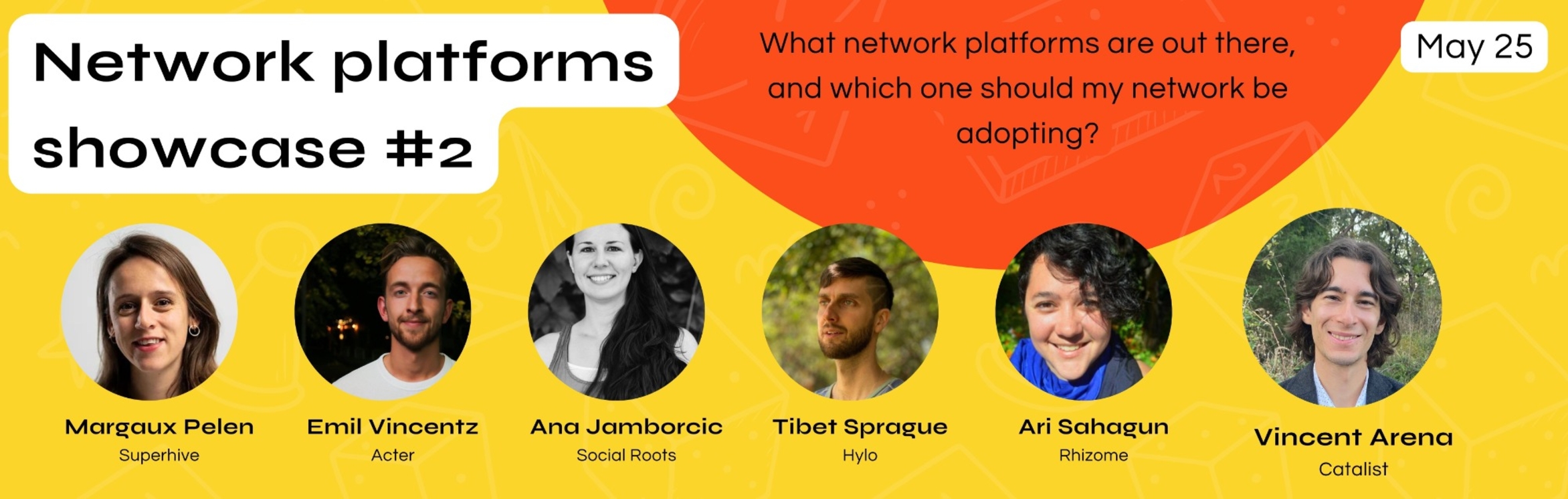 Get your tickets! – Network platforms showcase #2 – Zoom