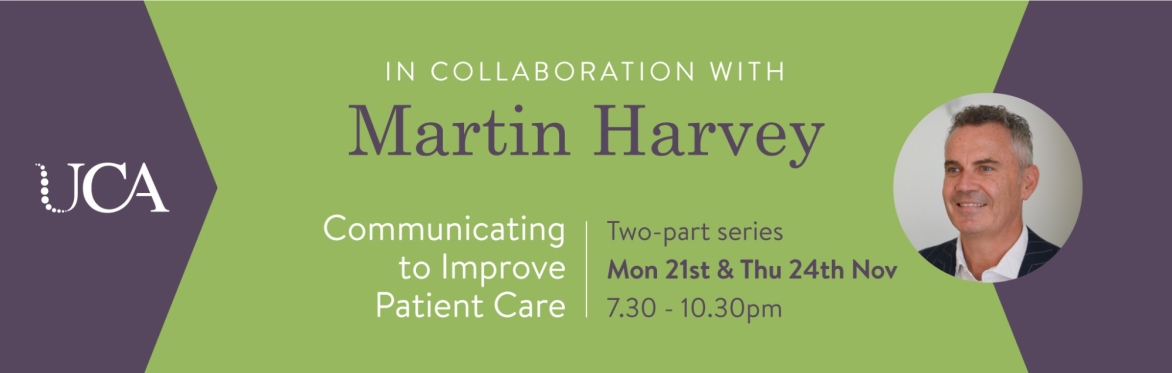 Communicating to Improve Patient Care with Martin Harvey