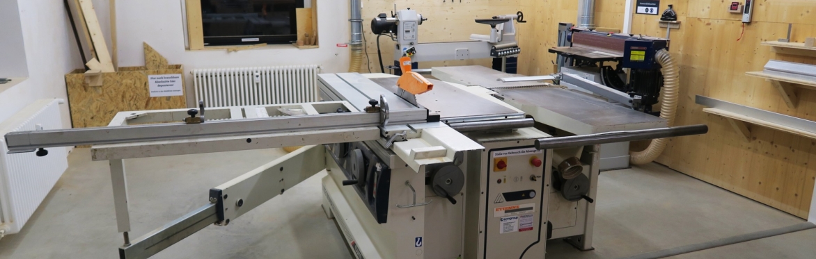 Einführung Kombimaschine - Tischkreissäge/Hobel (Aktienmühle, Klybeck)