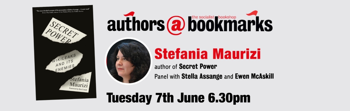authors@bookmarks Stefania Maurizi, The Secret Power