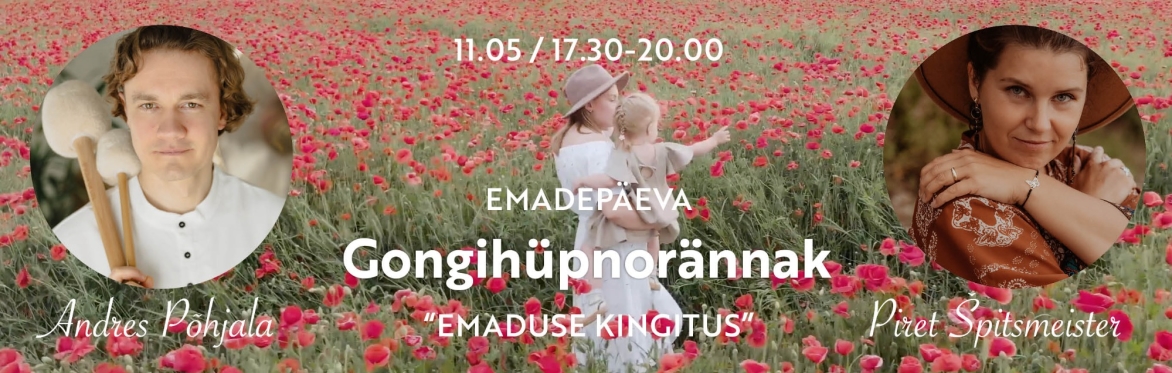 🌷 Emadepäeva gongihüpnorännak — „Emaduse kingitus“ 🔔✨