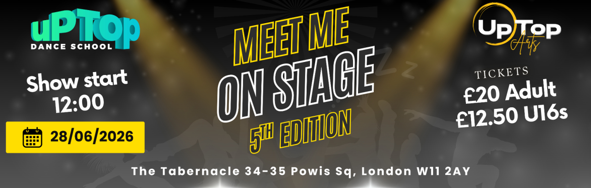 Meet me on stage 2026 - 12:00 Start