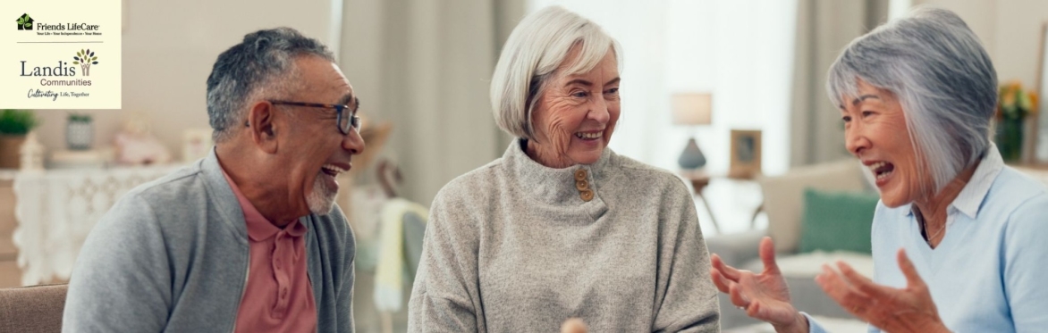 Plan for Aging in Place: Friends Life Care and Landis Communities Webinar (11 AM)