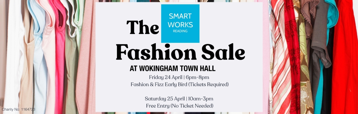 Smart Works Fashion Sale Pop-Up, Wokingham - Early Bird Session