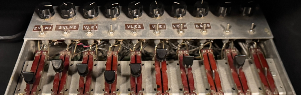 Don Buchla's Eelectric Symphony Orchestra Mixer