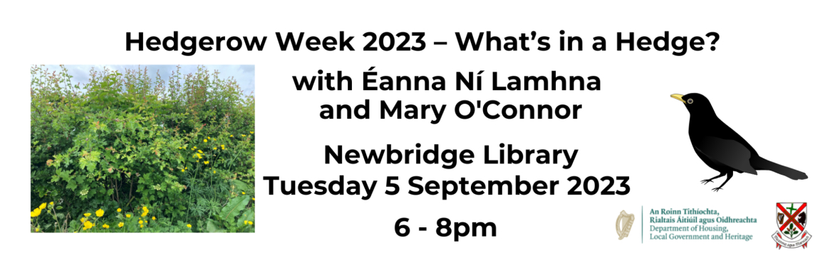 Hedgerow Talk with Eanna Ni Lamhna & Mary O’Connor