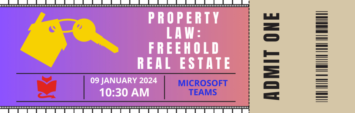 Exam Crash Course Session - Freehold Real Estate