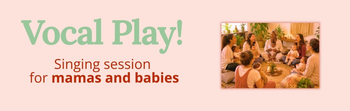 A circle of women singing and holding babies
