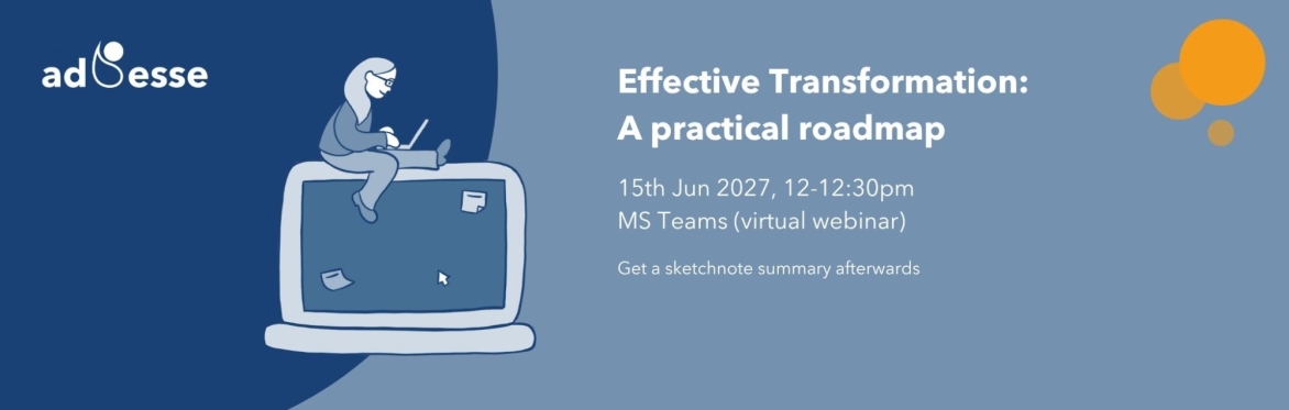 Effective Transformation: A practical roadmap
