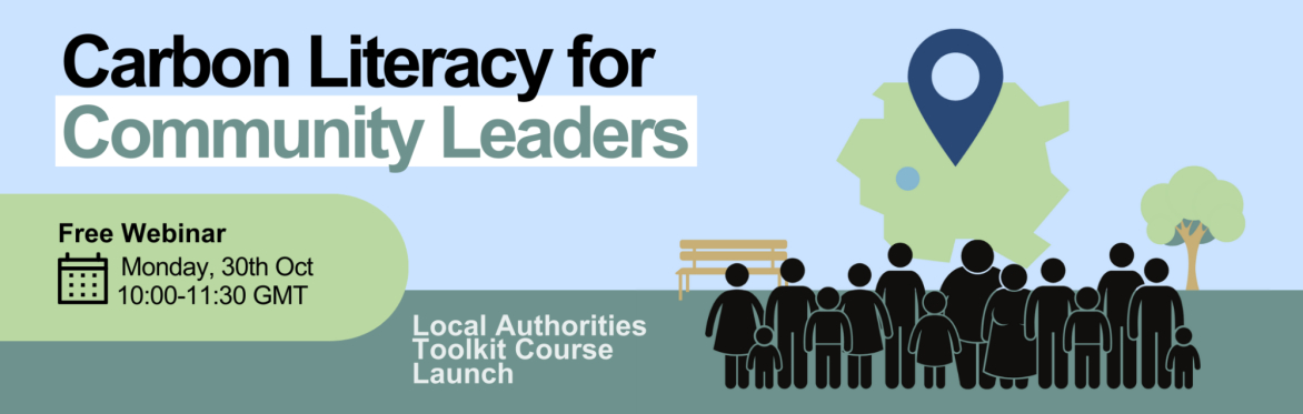 Carbon Literacy for Local Authorities - Community Leaders Course Launch