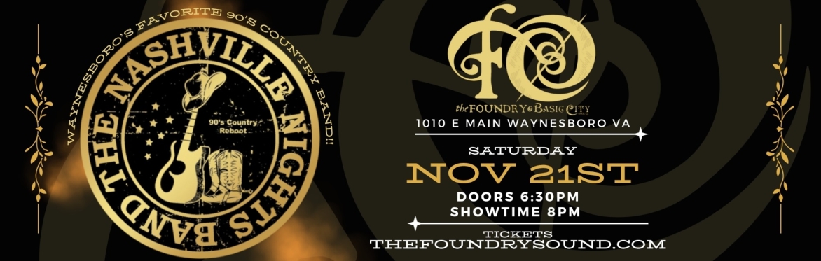 THE NASHVILLE NIGHTS BAND: THE ULTIMATE 90'S COUNTRY EXPERIENCE IS BACK!