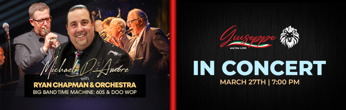 Bacardi Presents Michael D'Amore with Ryan Chapman & The Last Call Orchestra Live - SIGNATURE EVENT