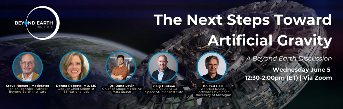 Webinar: The Next Steps Toward Artificial Gravity