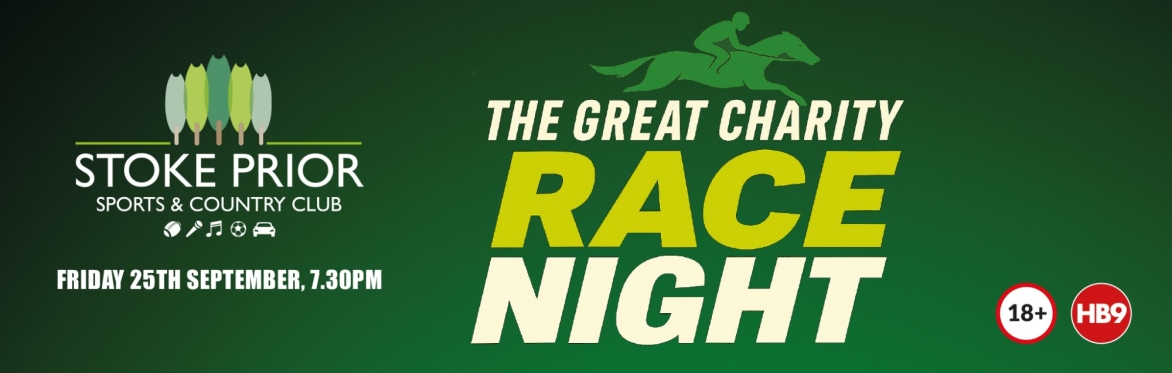 The Great Charity Race Night 2026!