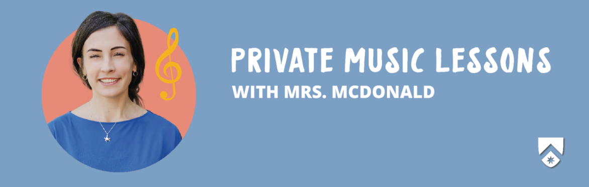 Private Music Lessons with Mrs. McDonald