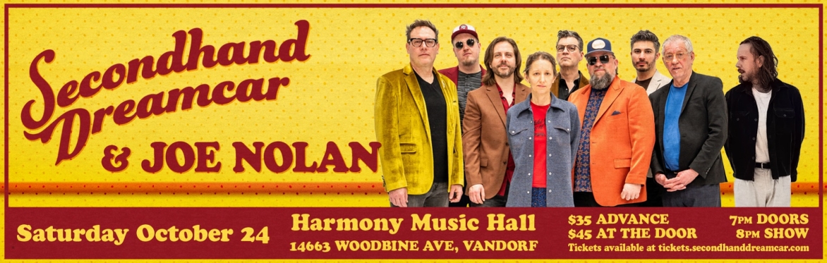 Secondhand Dreamcar & Joe Nolan in Vandorf