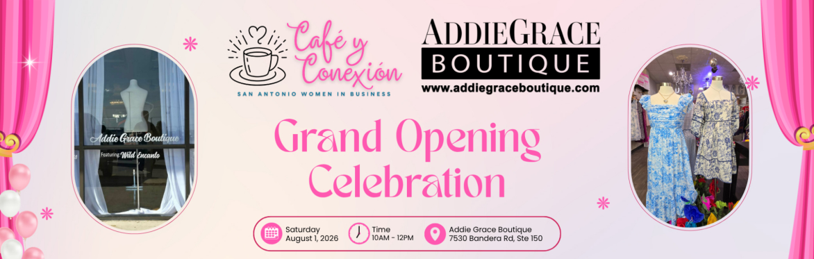Ribbon Cutting at Addie Grace Boutique