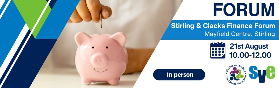 Stirling & Clacks Third Sector Finance Forum: Digital Tools for Finance Management & Cyber Security in the Third Sector