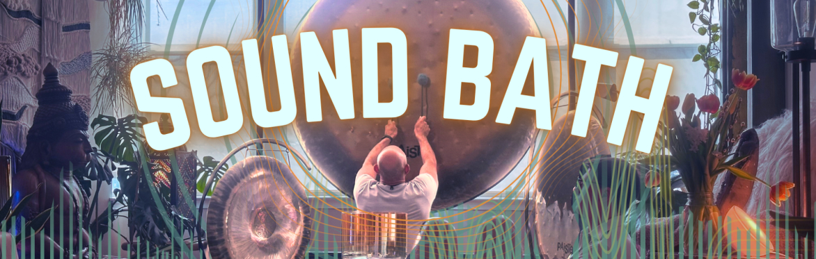 Sound Bath with a Five-Foot Planetary Gong Gongs, singing bowls & breathwork in an intimate home temple — 12 guests max