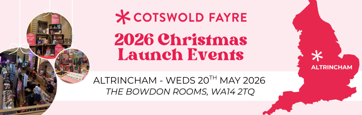 Cotswold Fayre Christmas Launch Show