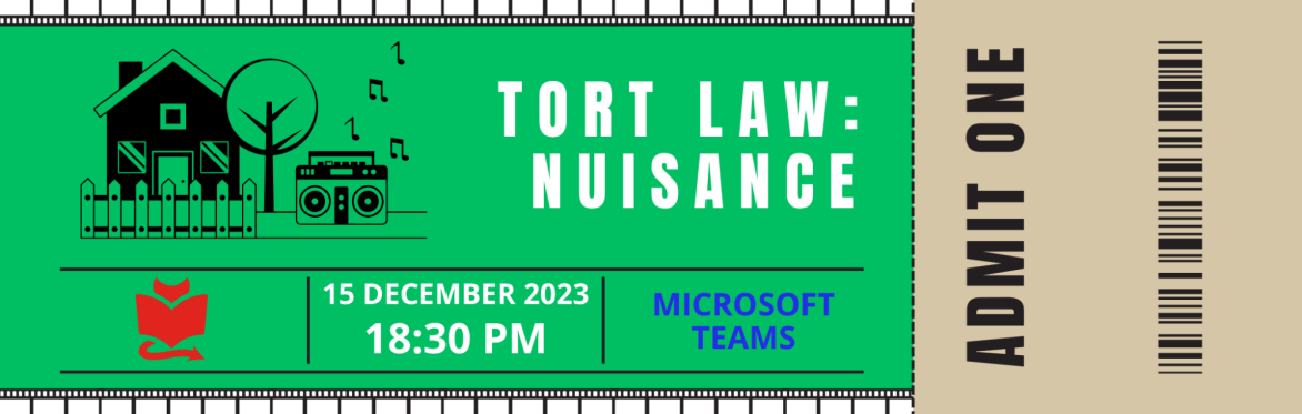 Exam Crash Course Session - Nuisance