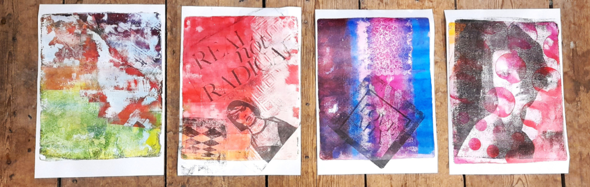 Print & Prosecco: Gelli Plate Printing