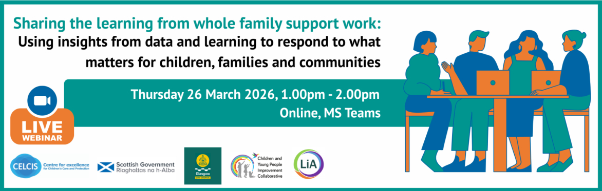 Sharing the learning from whole family support work: Using insights from data and learning