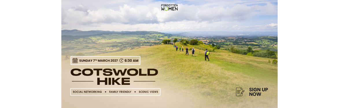 Cotswolds Hike (Challenging) – Sunday 7th March 2027