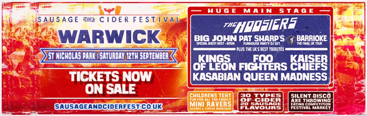 Sausage and Cider Festival - Warwick 2026