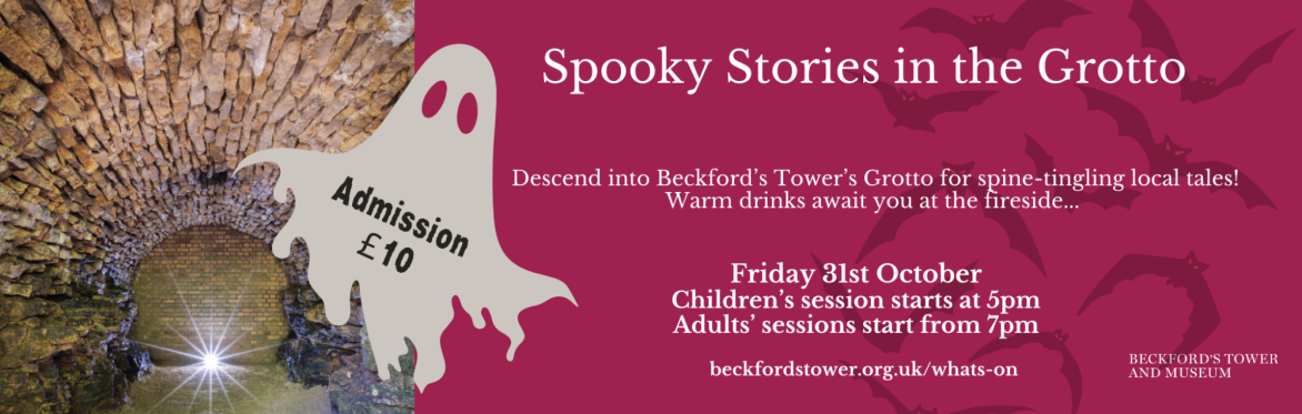 Spooky Stories in the Grotto (Adult / Childrens' sessions)