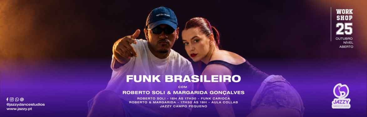 WORKSHOP FUNK BRASILEIRO com Roberto Soli & Margarida Gonçalves