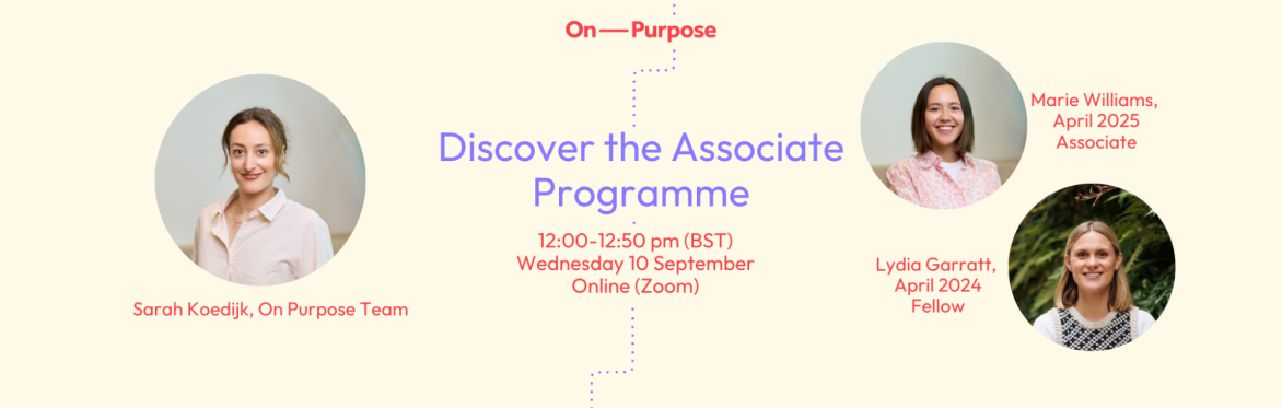 Associate Programme Get your tickets – Discover the Associate Programme - Apply for April ...