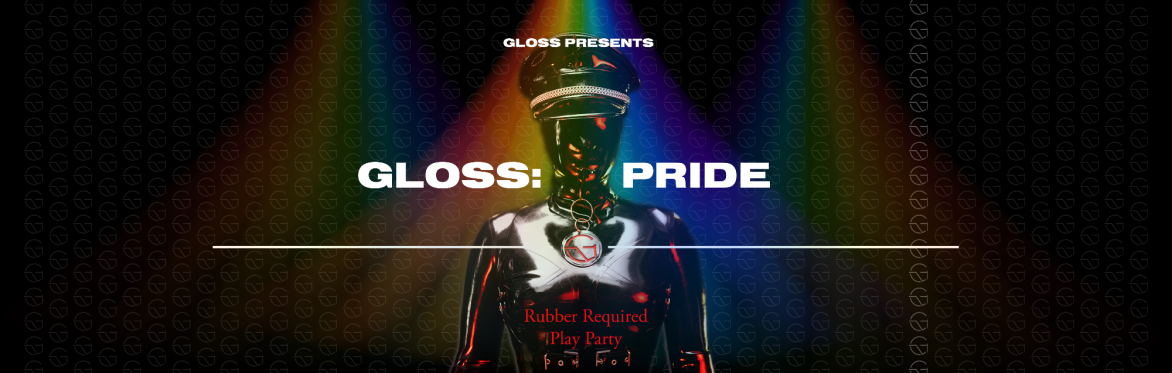 Gloss: PRIDE Play Party Banner