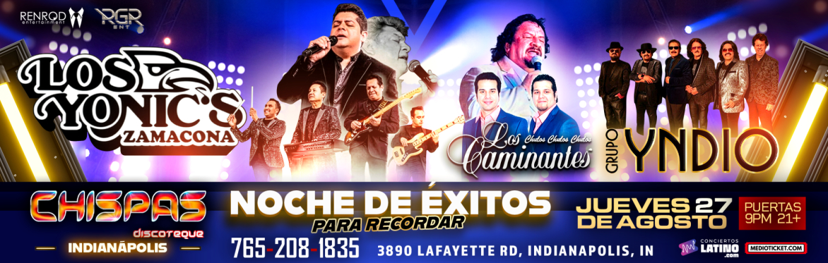 NOCHE DE EXITOS EN INDIANAPOLIS