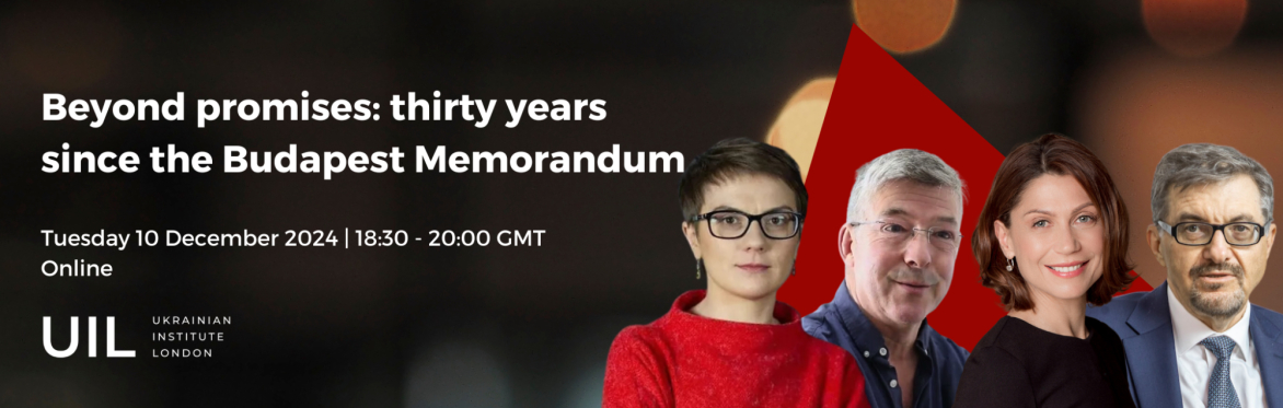 Beyond promises: thirty years since the Budapest Memorandum
