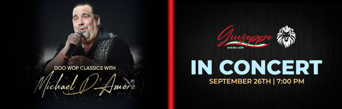 An Evening with Michael D'Amore Live SIGNATURE EVENT