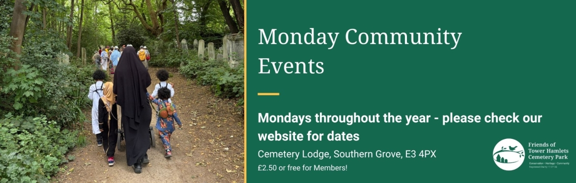 Monday Community Events (start times vary)