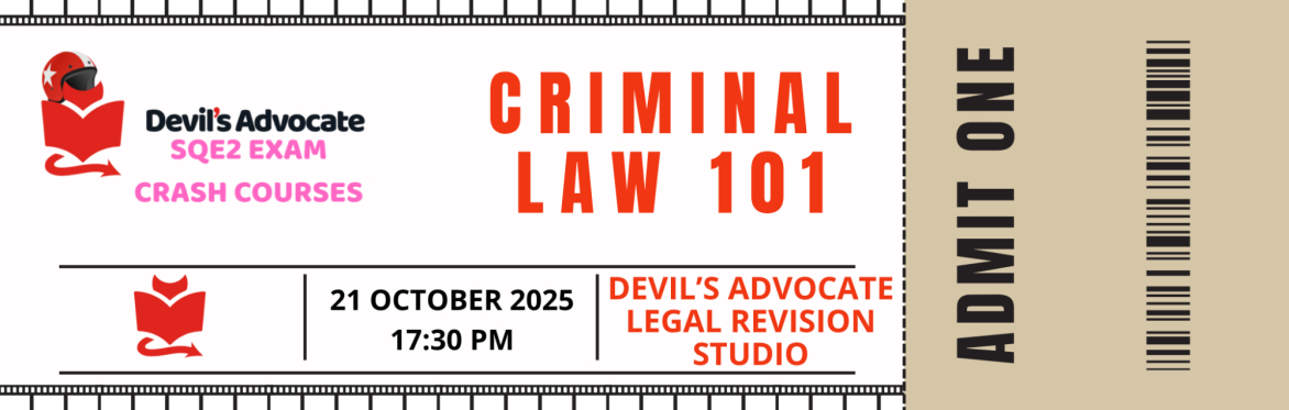 Criminal Law 101